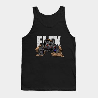 Grey Jeep Flex Tank Top